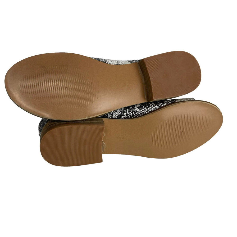 Ccocci Adele snake print python flat sandals Size… - image 7